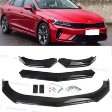 For Kia K5 Sportage Lower Front Bumper Lip Spoiler Splitter Body Kit Decor Black For Kia K5 Sportage Lower Front Bumper Lip Spoiler Splitter Body Kit Decor Black