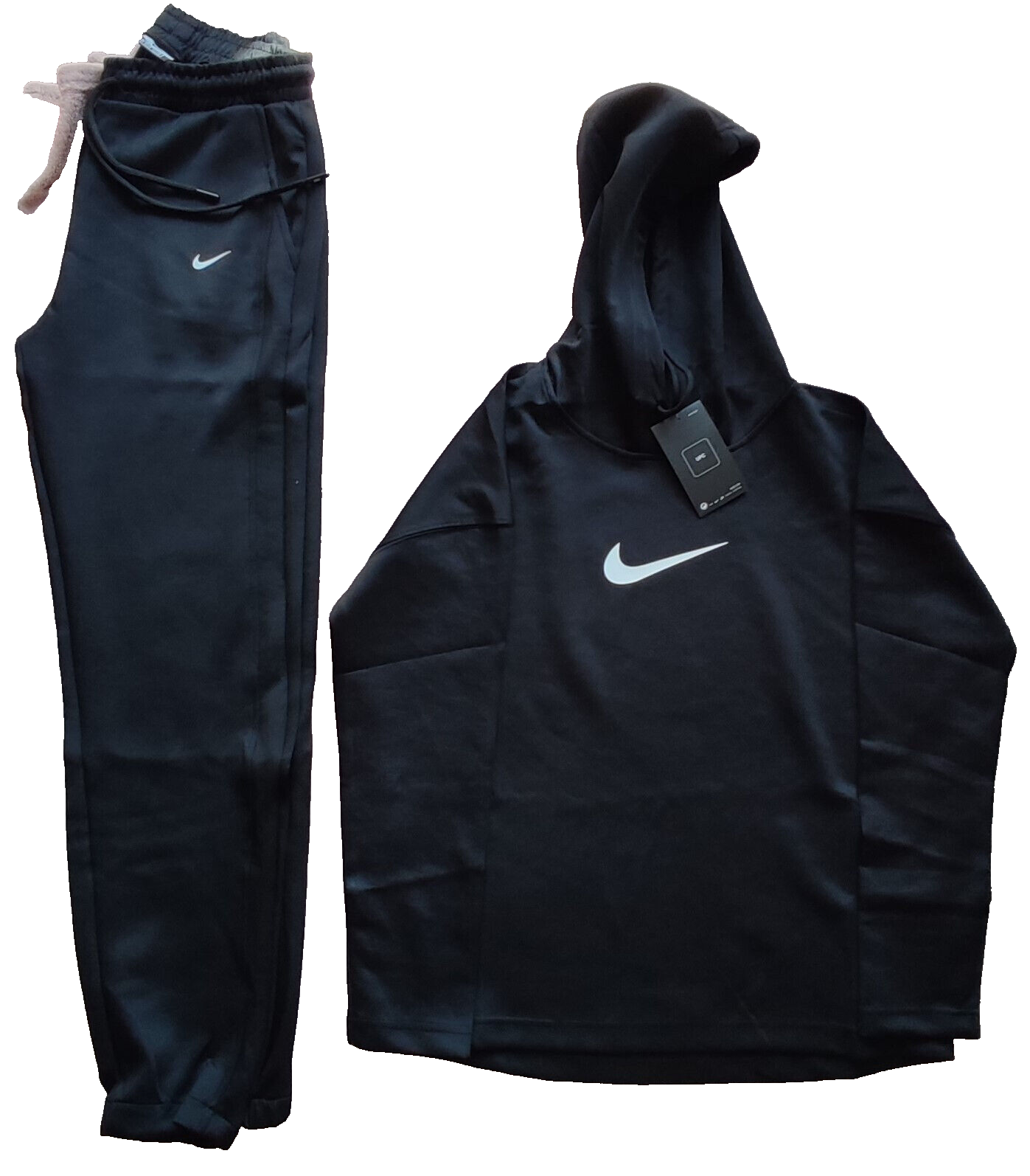 Nike Womens Hoodie Joggers Tracksuit Set Jogging Bottoms Sweatpants