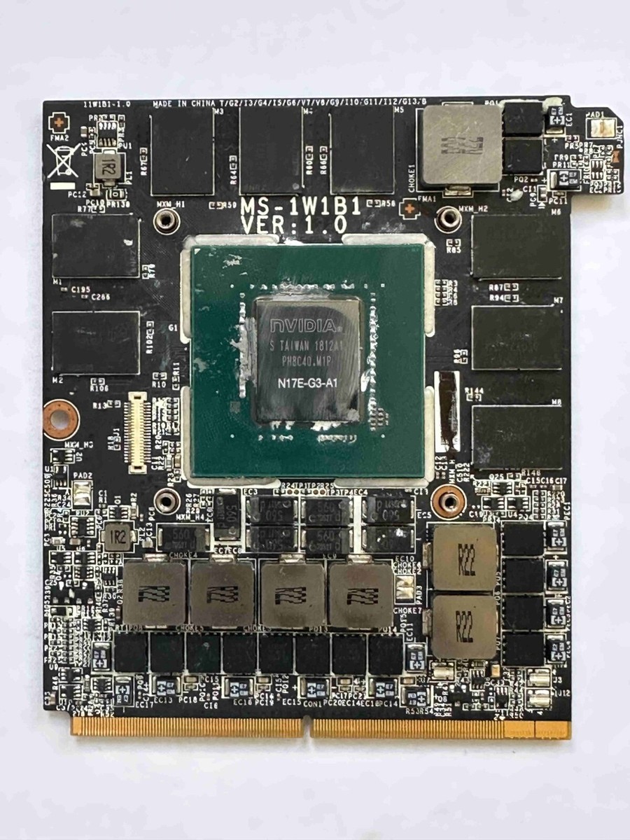 NVIDIA GeForce GTX 1080 8GB GDDR6 MSI GT83 VIDEO CARD MS NVIDIA GeForce GTX 1080 8GB GDDR6 MSI GT83 VIDEO CARD MS