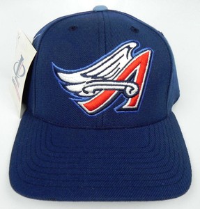 CALIFORNIA-ANAHEIM-LA-ANGELS-MLB-VINTAGE-1990s-RETRO-CAP-HAT-NWT-LOGO-ATHLETIC