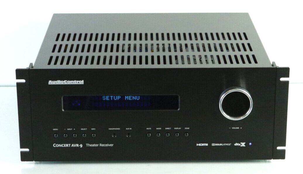 AudioControl Concert AVR9 7.1.4 4K 7 x 200WPC Home Theater Receiver