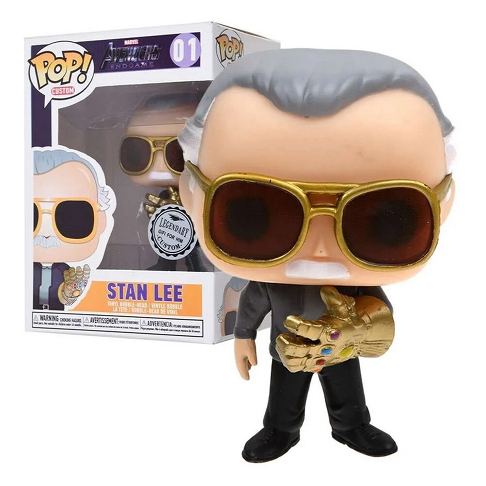 Marvel Avengers Stan Lee With Infinity Gauntlet #01 Funko POP PVC