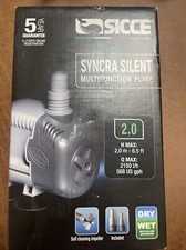 SICCE SYNCRA 2.0 Silent Multifunction Pump, 568 GPH Set Of 2 Pieces