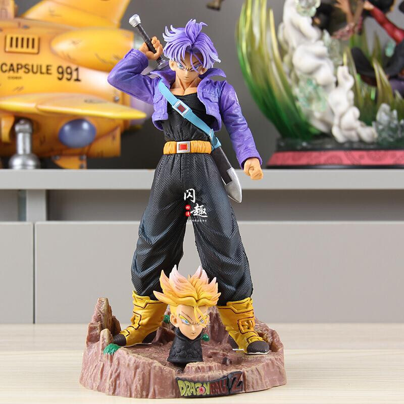 Dragon Ball anime peripheral MRC Tranx double headed sculpture GK