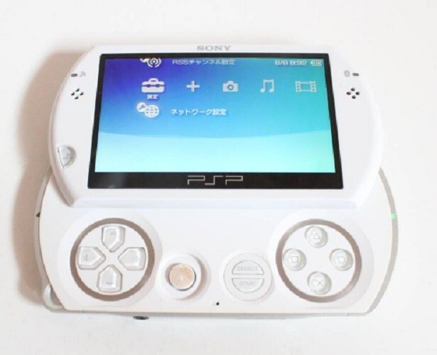 PSP Go Pearl White PSP N1000 PSP Go Console only Tested PSP