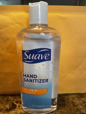 Suave Hand Cleaner 8 Oz Plastic Bottle Expiration 09/2022.