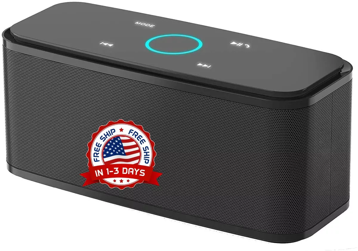 Bocinas Bluetooth Parlantes Portable Recargable,Altavoz Portatil y 12W HD  Sonido