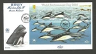 JERSEY 2000 MARINE MAMMALS MINI SHEET OPT UNADDRESSED OFFICIAL FIRST DAY COVER