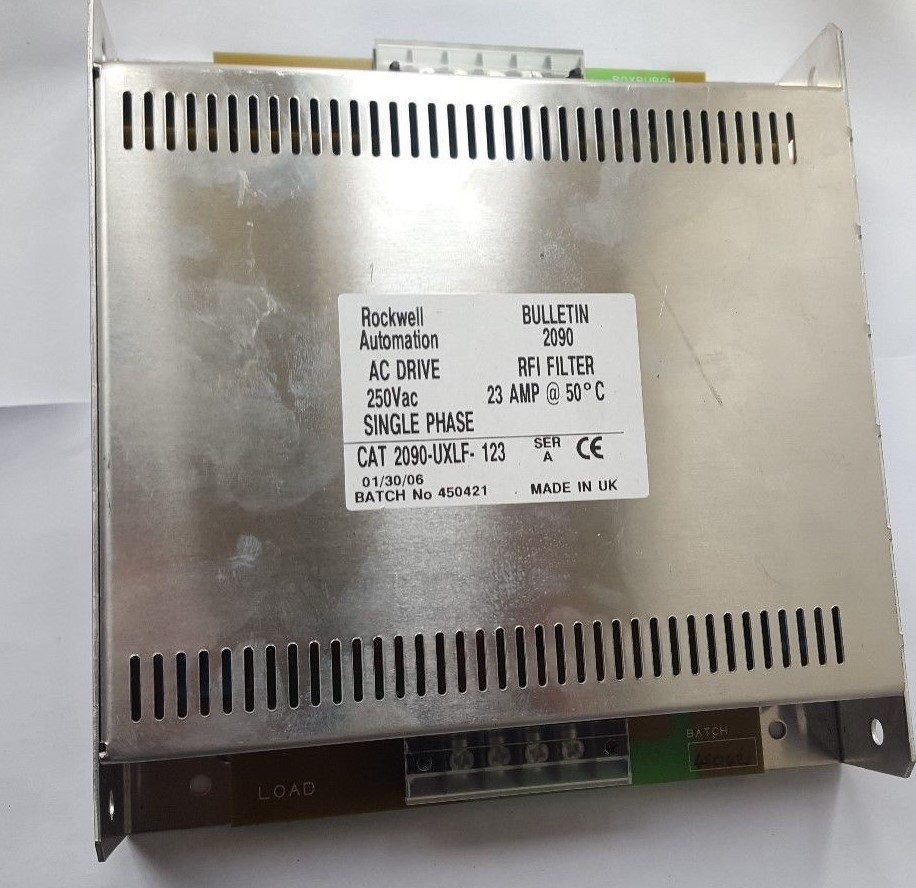 ROCKWELL AUTOMATION 2090-UXLF-123 BULLETIN 2090 RFI FILTER (R1S7.7)