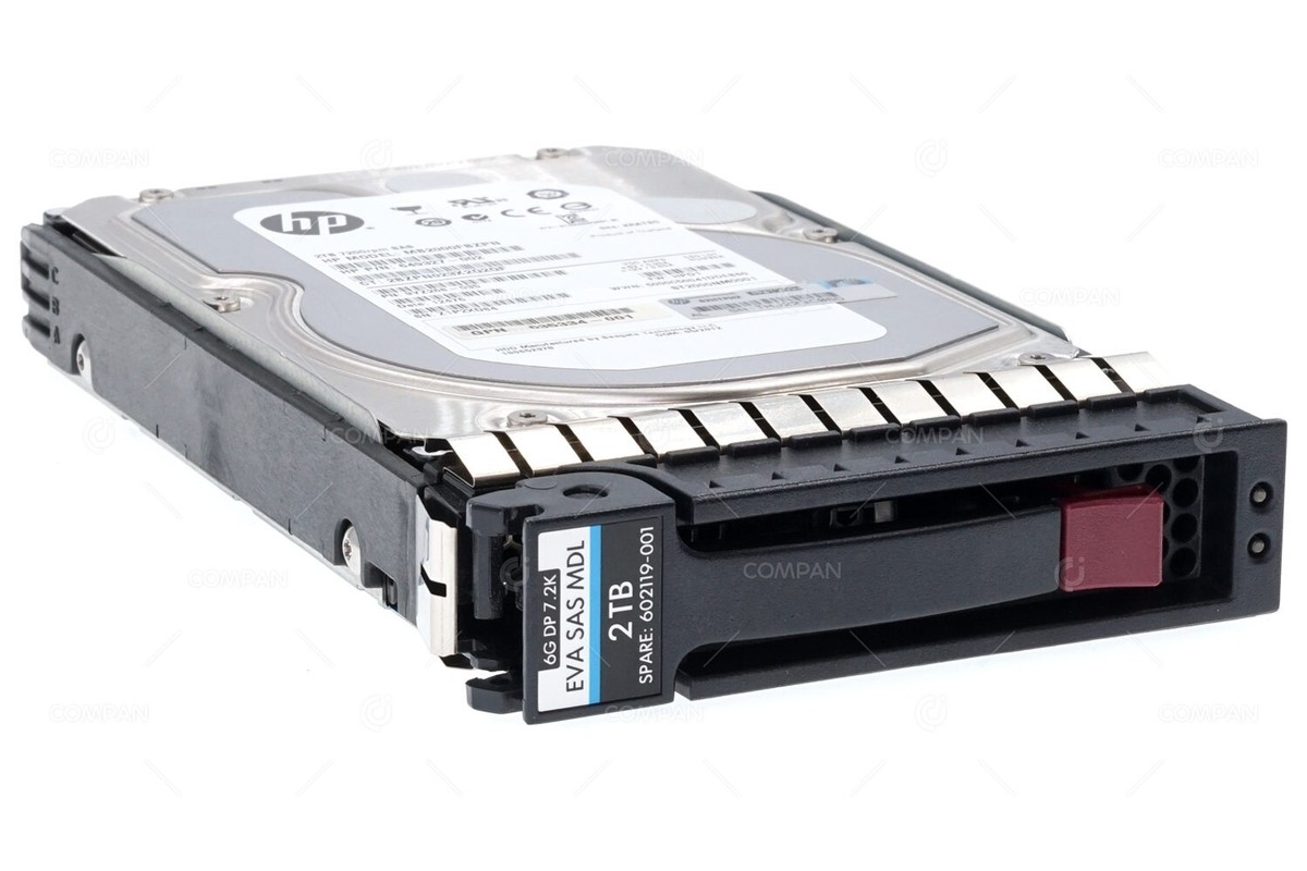 602119-001 HP HARD DRIVE 2TB 7.2K 6G DP EVA 3.5 LFF SAS MDL 635334 