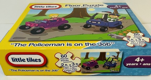 NEW Little Tikes (4+years) 60 Piece Floor Puzzle - “Policeman Is On The Job” - Picture 5 of 6