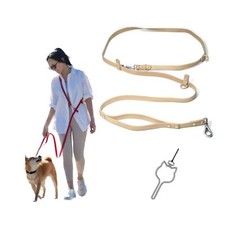 Heavy Duty Hands Free Dog Leash for Medium to Large Dogs for Comfortable Runn...