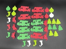 Christmas Foam Stickers NEW 29pc Assorted Crafts Teacher School