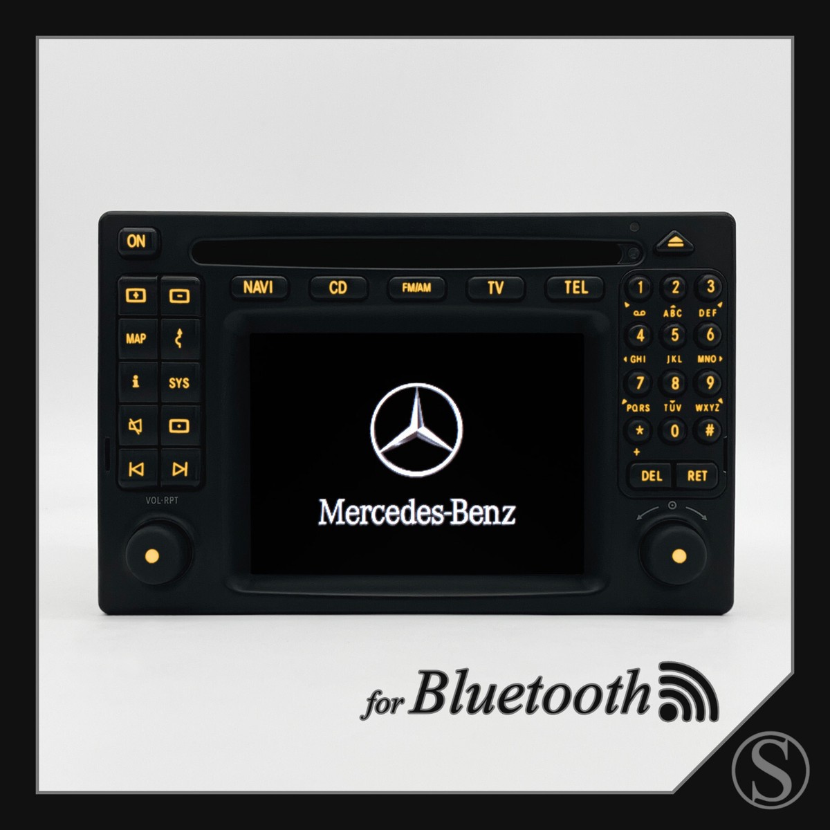 Mercedes-Benz COMAND 2.0-E/Head Unit BO1458 Radio Navigation