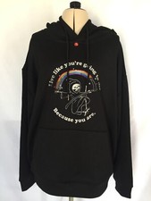 Black Hoodie Women Size Large