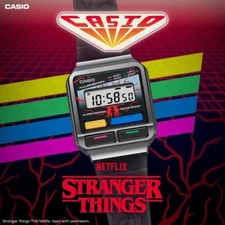 CASIO G-SHOCK | NETFLIX STRANGER THINGS A120WEST-1A | LIMITED EDITION
