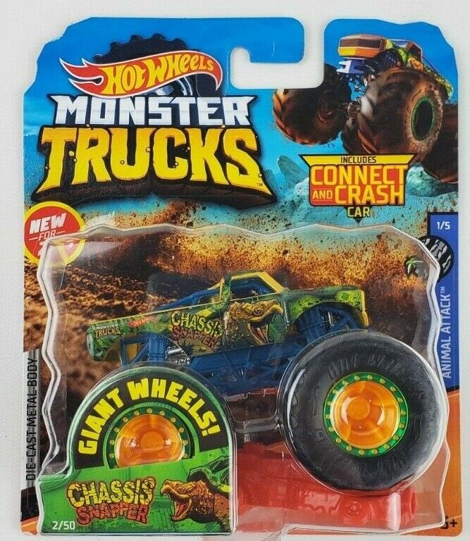 Hot Wheels Monster Trucks Crash Legends Tri To Crush-me 164 Diecast Car  Mattel Toys - ToyWiz