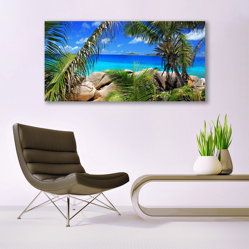 Photo sur toile image tableau paysage moderne 140x70 cm