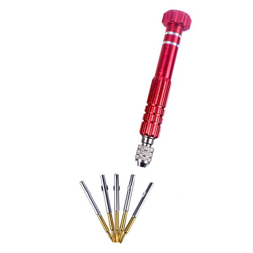 Mobile Phone Repair Tools Screwdriver W/ 5 Bits For iphone5 6 Motorola Nokia m - Zdjęcie 13 z 13