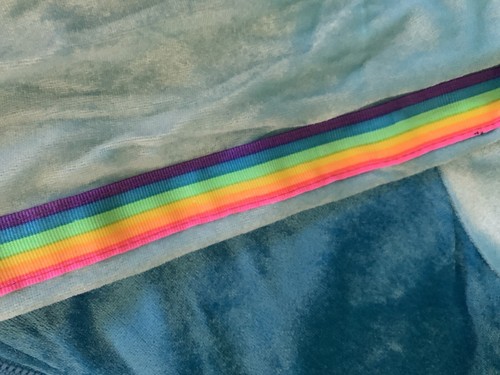 Costume con cappuccio ritagliato Rainbow Dash My Little Pony Cosplay bambino (8-10) 1 pezzo - Foto 7 di 9