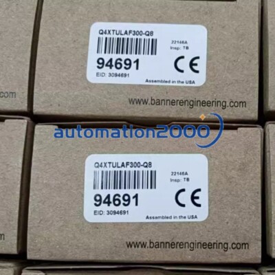 1pcs New BANNER Q4XTULAF300-Q8 Laser ranging sensor-94691