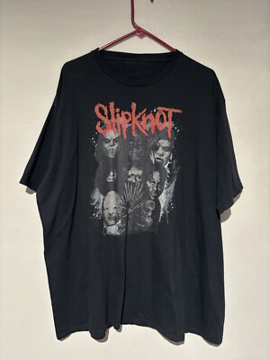 Y2K Slipknot We Are Not Your Kind Double Sided Graphic Tee Size 2XL Black C25