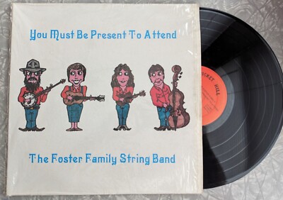 Foster Family String Band rare private press bluegrass lp