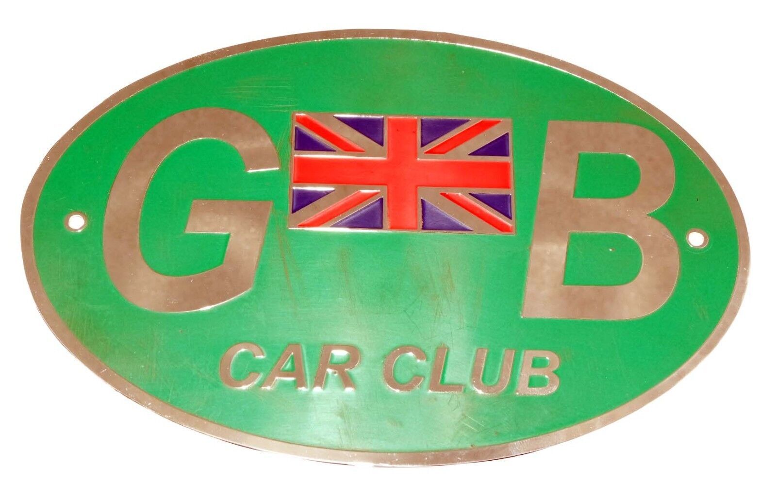 Car Club Oval GB Car Bumper Decal Badge Great Britain Flag For car-club-oval-gb-car-bumper-decal-badge-great-britain-flag-for