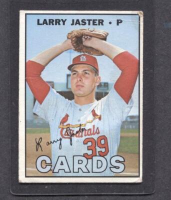 1967 Topps #356 Larry Jaster (Cardinals)  Vg-Ex  (Flat Rate Ship)