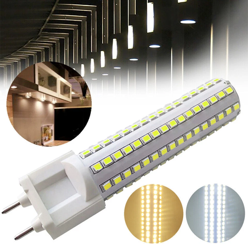 10/15W G12 108/144LED 2835 SMD White/Warm Corn Lamp Light Bulb LED Floodlight - Image 4 of 4