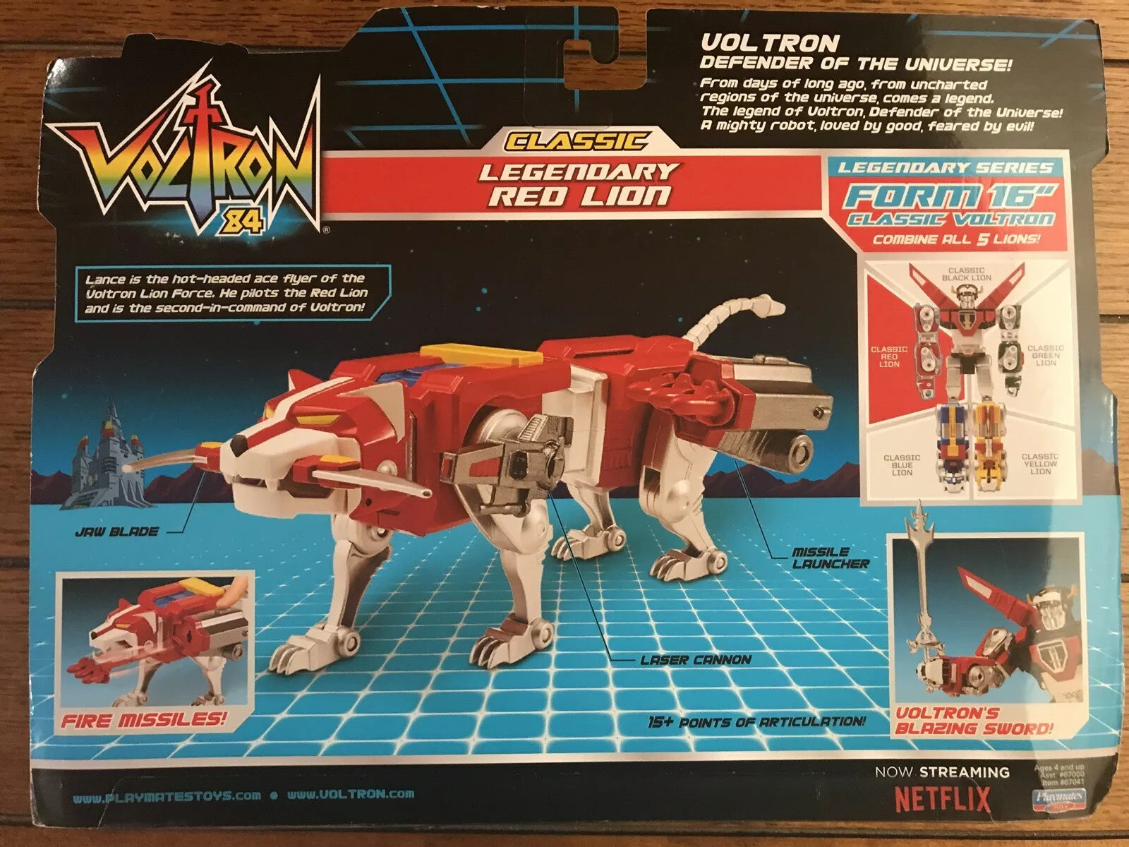 voltron classic 84 red lion