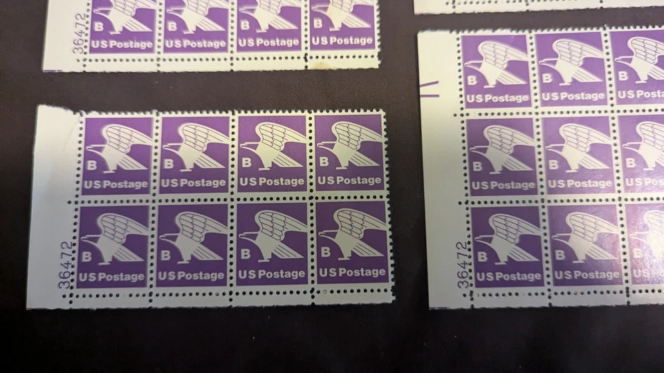 "B" Stamp Bonanza Blocks Plate #'s - Image 4 of 4