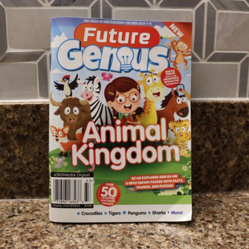 Future Genius ~ Animal Kingdom ~ Over 50 Activities & Brain Teasers ~ Age 7-11 - 第 1/3 張圖片