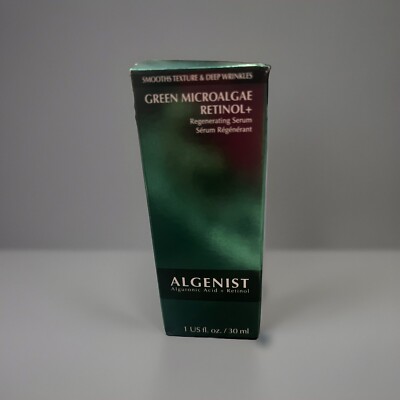Algenist Green Microalgae Retinol + Regenerating Serum 1 fl oz/30ml - New In Box