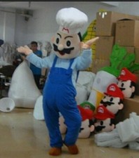 Mascot Costume Cosplay Party Fancy Dress Brothers Suits Adult Costume Doll