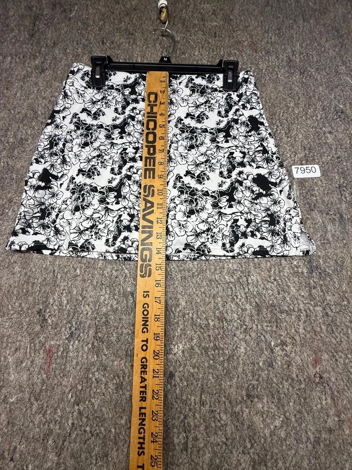 Tranquility Falda Skort Mujer Negro Blanco Ropa Activa Pequeña Foto 3 de 4
