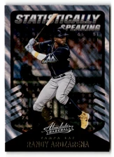 2022 Panini Absolute Statistically Speaking Retail Lava #6 Randy Arozar ID:52350