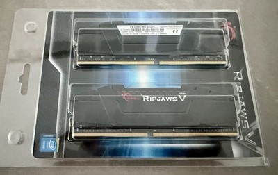 32GB (2x16GB) DDR4-3200 CL16 G.Skill RipJaws V RAM (F4-3200C16D-32GVK)