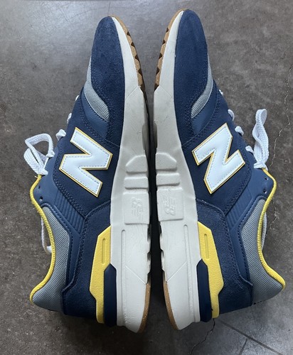 Herren New Balance 997H blau und gelb Größe 12 Cordura sauber minimale Gebrauchsspuren - Bild 8 von 14