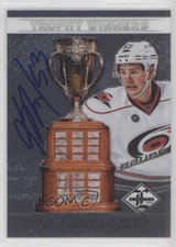 2012-13 Panini Limited Trophy Winners Signatures 92/99 Jeff Skinner Auto 0o5t