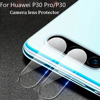 3 Pcs For Huawei P50-P20 Protective Back Camera Lens Tempered Glass Protector