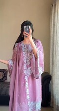Designer Indian Pakistani kurti plazzo Bollywood Dress Party Wear Suit wedding