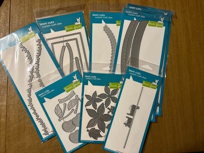 Lot Of 8 Lawn Fawn Stand Alone Dies All Brand New