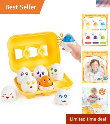 Fine Motor Skill Development - Toddler Matching Eggs Educational Toy Set