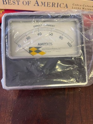 Allied Research Products, Inc. analog DC ammeter