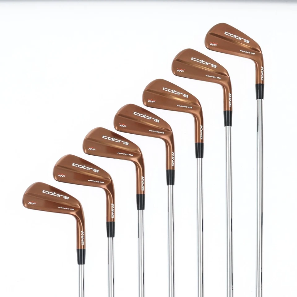 Cobra IronSet Open Box KING RF FORGED MB COPPER Stiff Dynamic Gold 105 S200 7pcs - Image 2 of 4