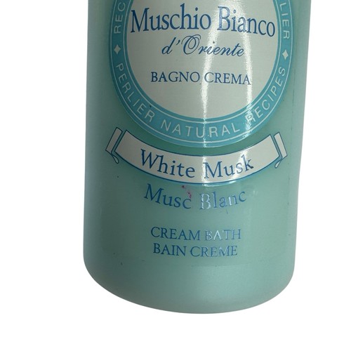 Perlier White Musk Cream Bath 8.4oz 250ml Made in Italy - Picture 2 of 6