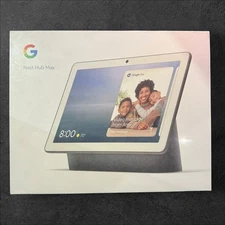 New Sealed Google Nest Hub Max 10" Smart Display with Google Assistant Charcoal