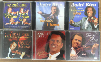 Lot-11 Andre Rieu CD's-In Concert/Doppel-Gold/Gala Miniatures/From Holland With+