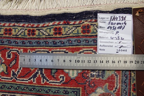 Perserteppich Rug Tapis Carpet - SAROUCK - 143X107cm - Nr.FA4398 (NEUWERTIG) - Picture 19 of 19